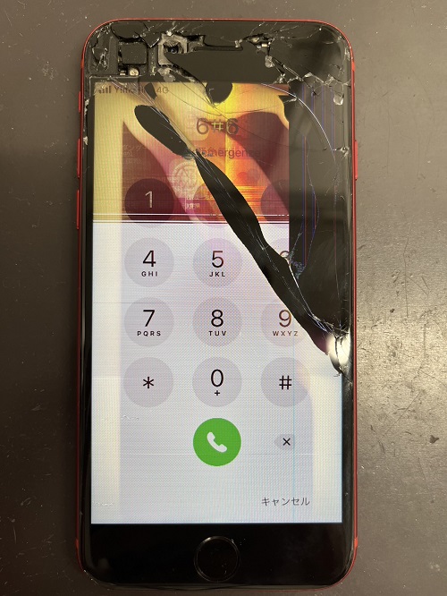 iPhoneSE2　表示不良・タッチ不可