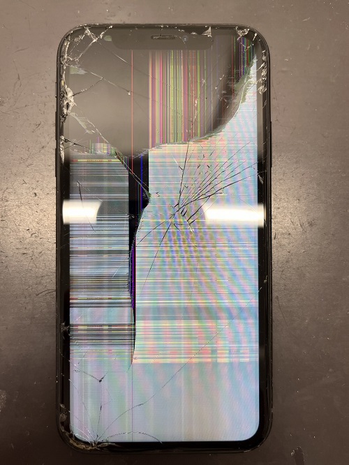 iPhoneXR　表示不良