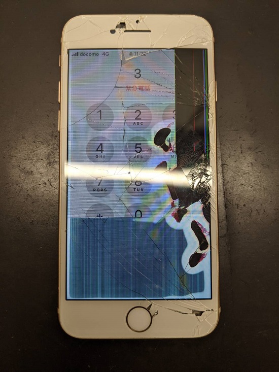 iPhone6s　表示不良