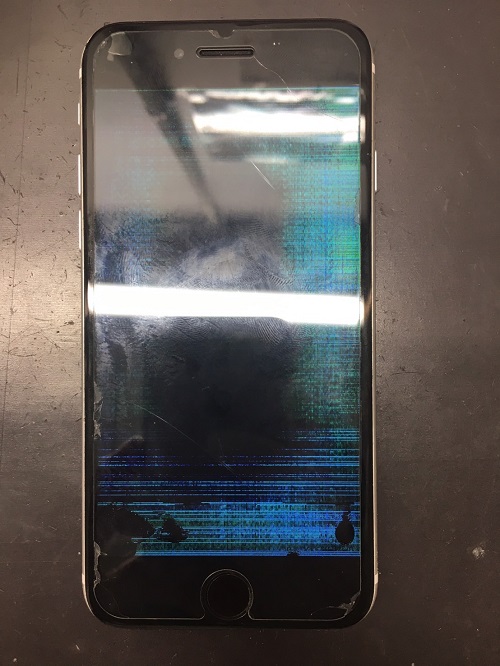 iPhoneSE2　液晶表示不良