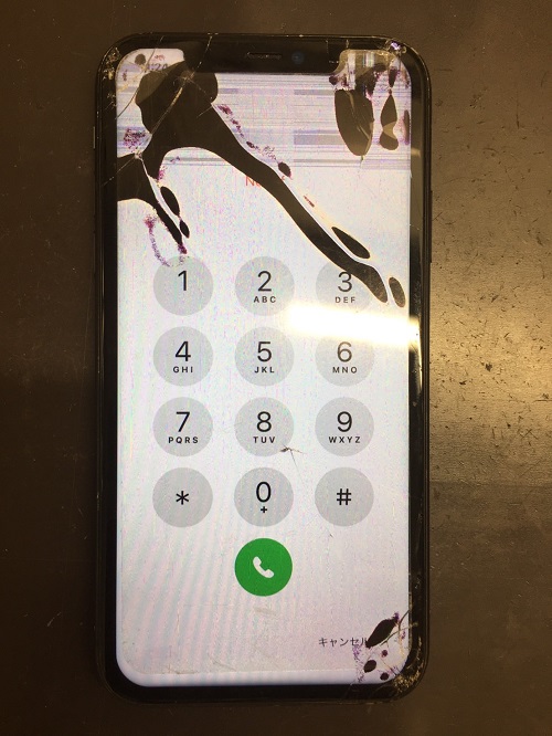 iPhone11液晶表示不良+タッチ不良