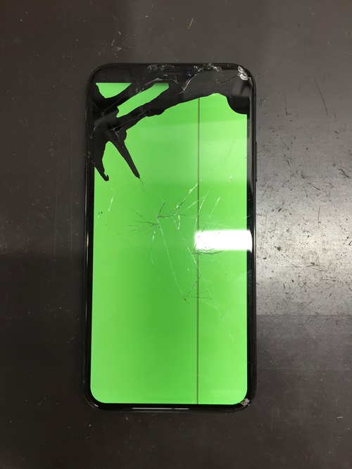 iPhoneX　表示不良